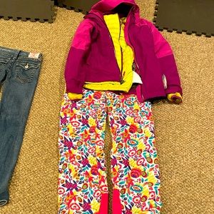 Girls Ski wear size 14 and women a XS